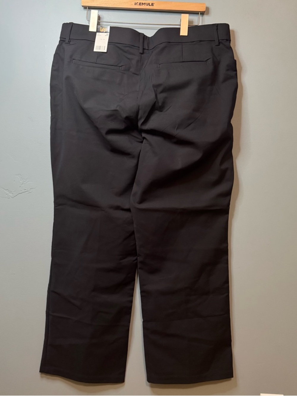 Lee Plus Women's Flex Motion Regular Fit Trouser Pant Mid Rise NWT 20W Petite - Picture 11 of 16